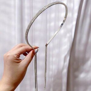 2 Row Bling Rhinestone Hairband